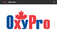 Desktop Screenshot of oxypro.ab.ca