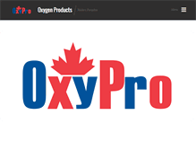 Tablet Screenshot of oxypro.ab.ca